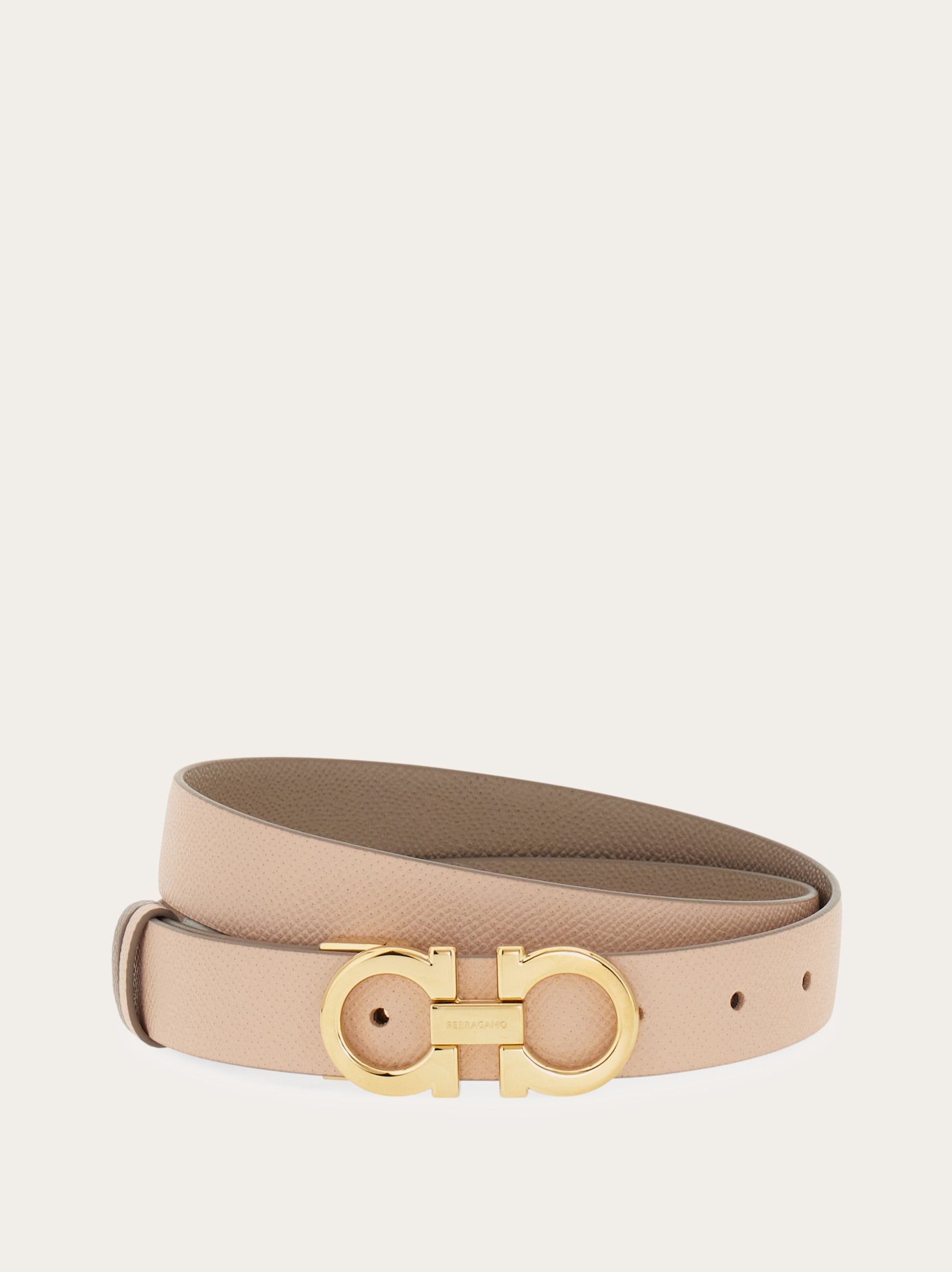 小物 Salvatore Ferragamo gancini reversible Gancini reversible and adjustable belt - Women | Ferragamo