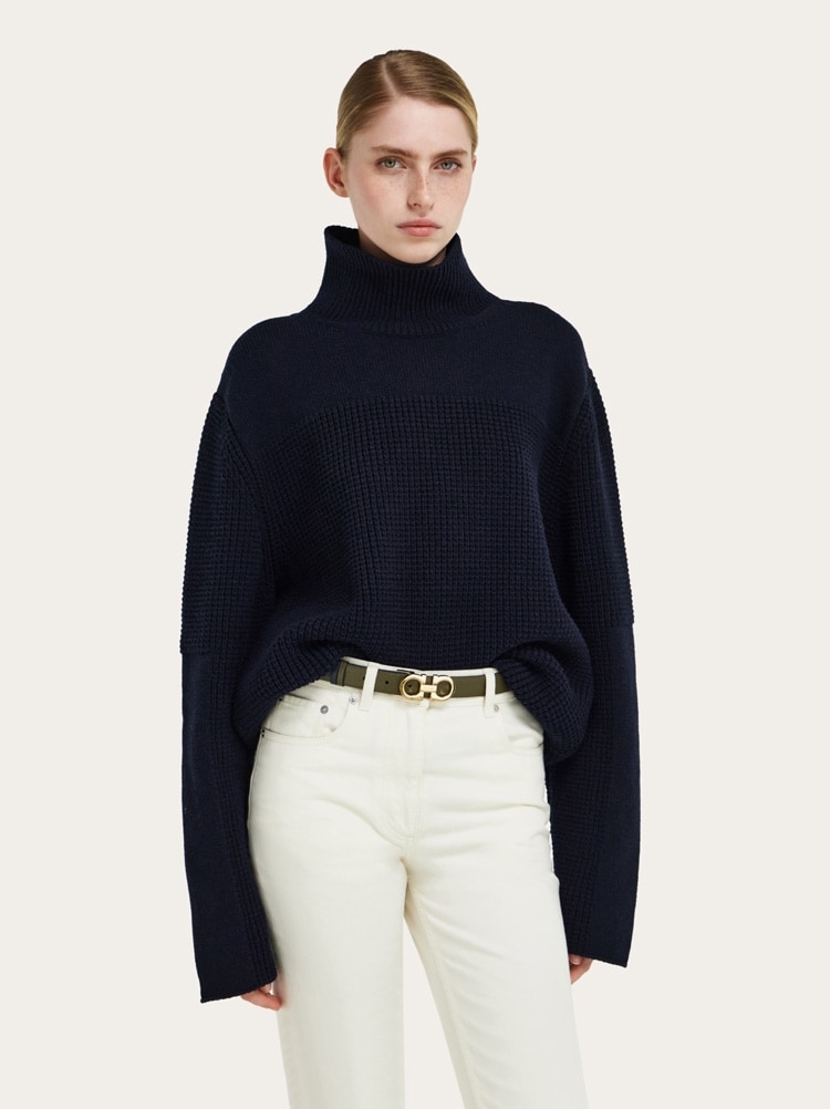 Gancini reversible and adjustable belt Gallery image 4