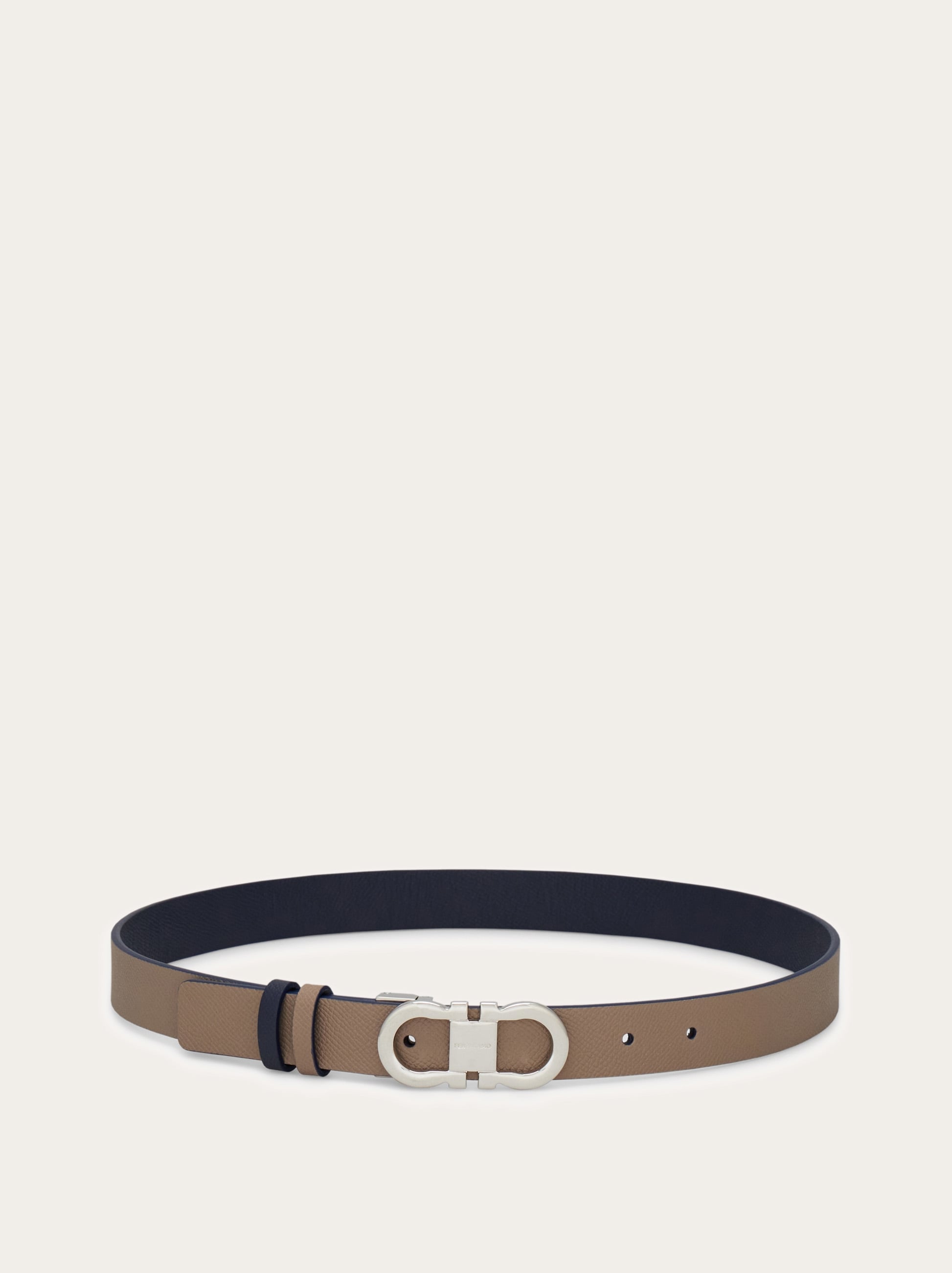 Gancini reversible and adjustable belt - Women | Ferragamo