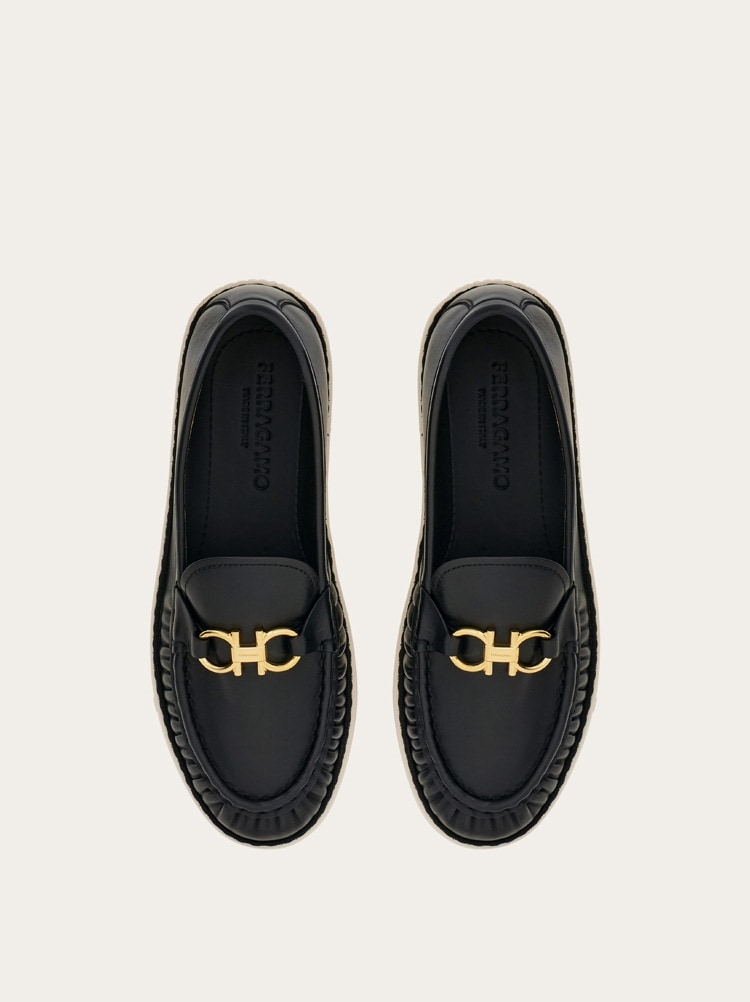 Mocassin ornement Gancini Gallery image 3