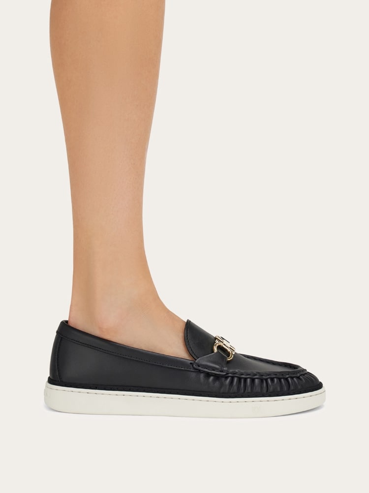 Gancini ornament loafer Gallery image 4