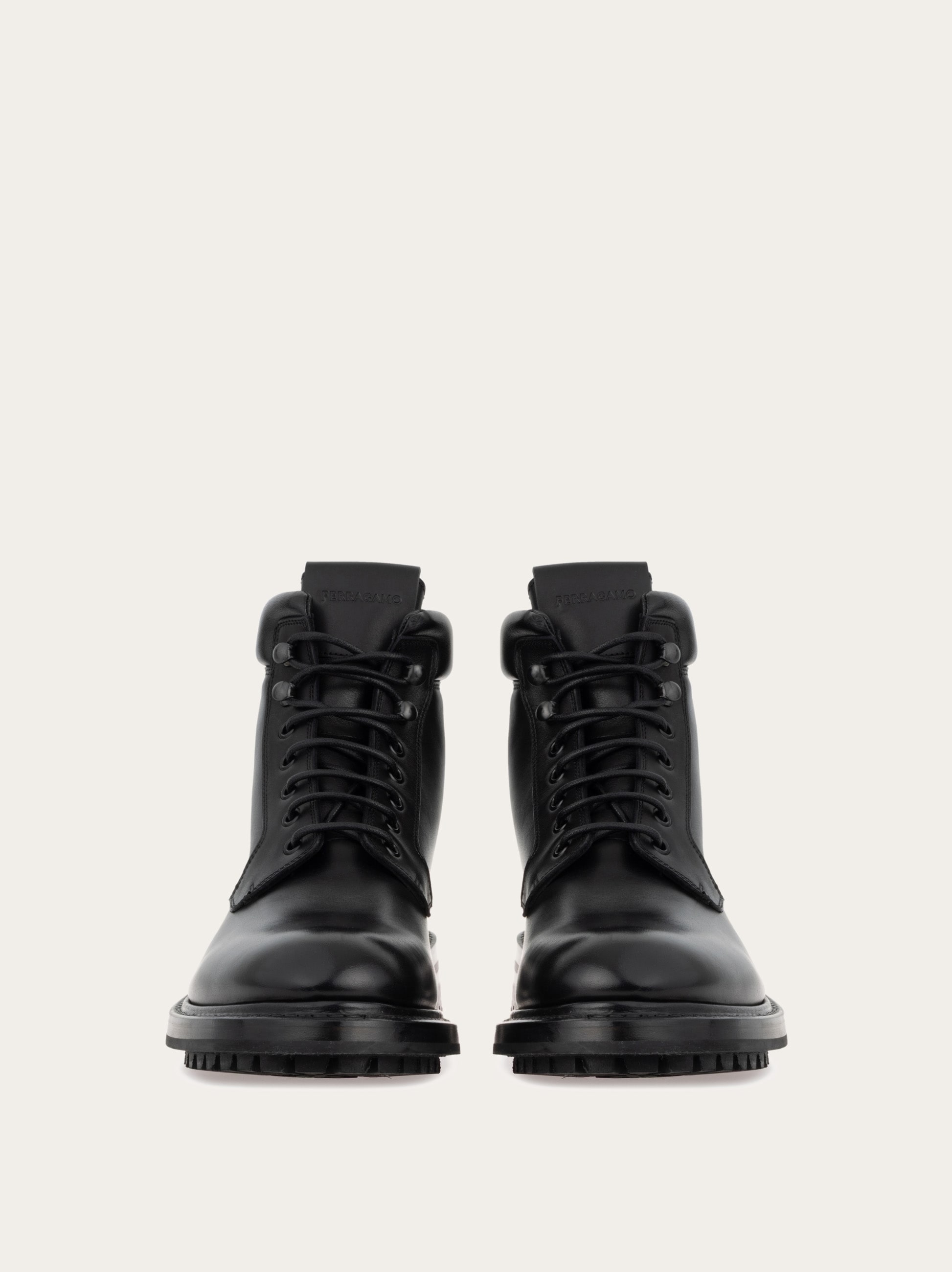 Tramezza lace-up boot - Men | Ferragamo