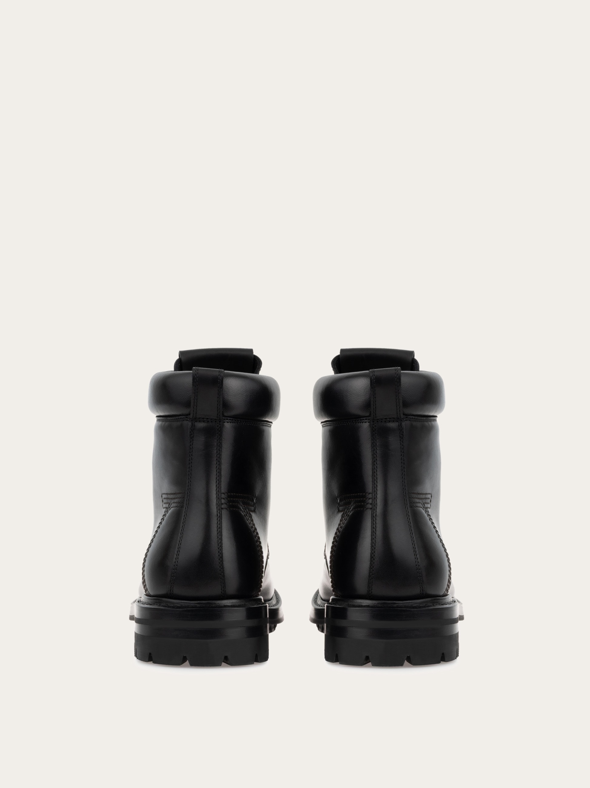 Tramezza lace-up boot - Men | Ferragamo