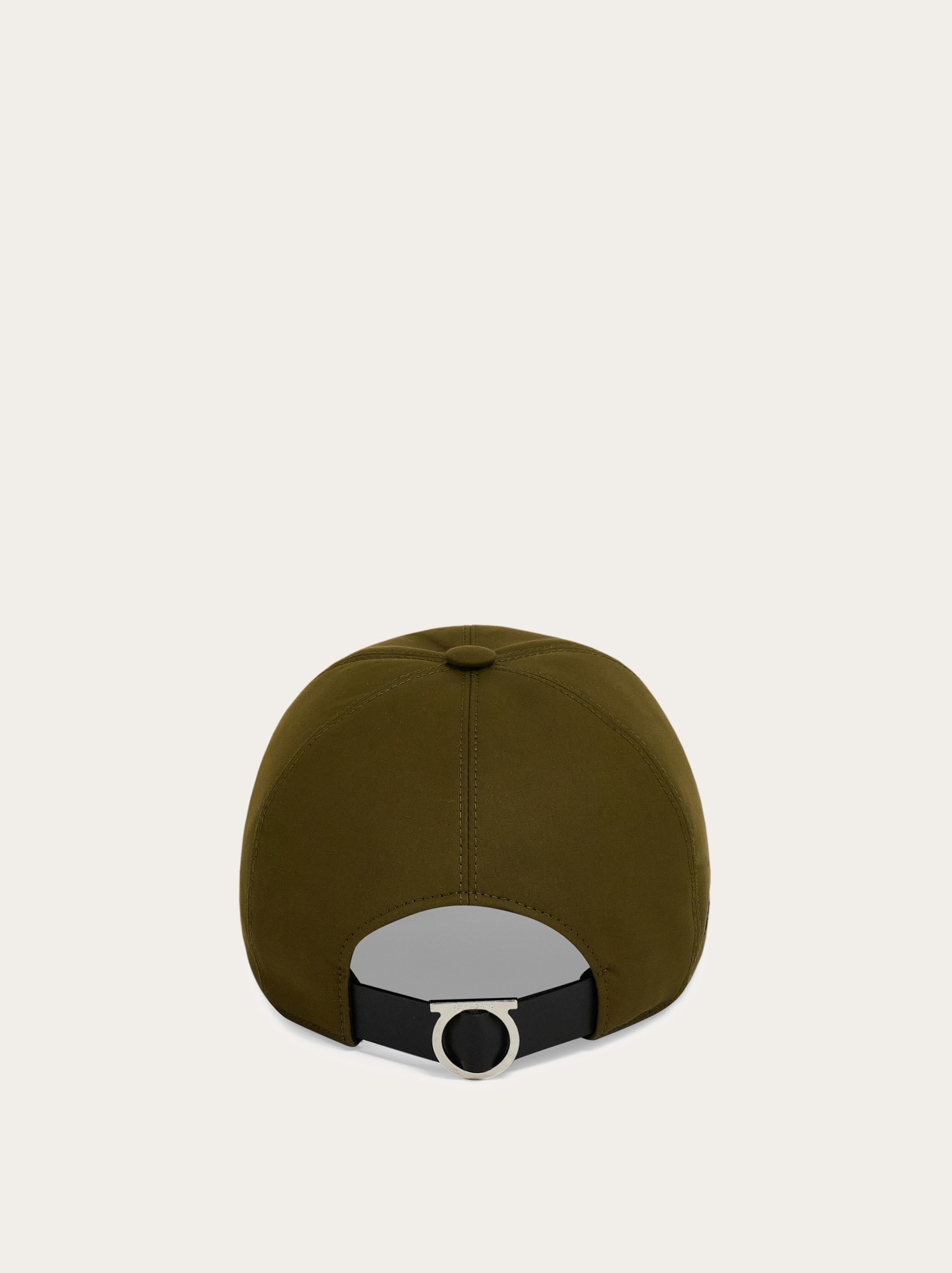 Baseball cap with tonal signature - Men | Ferragamo