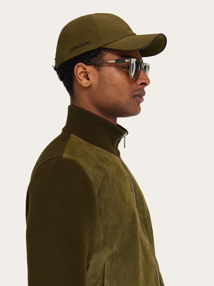 Baseball cap with tonal signature Gallery image 5