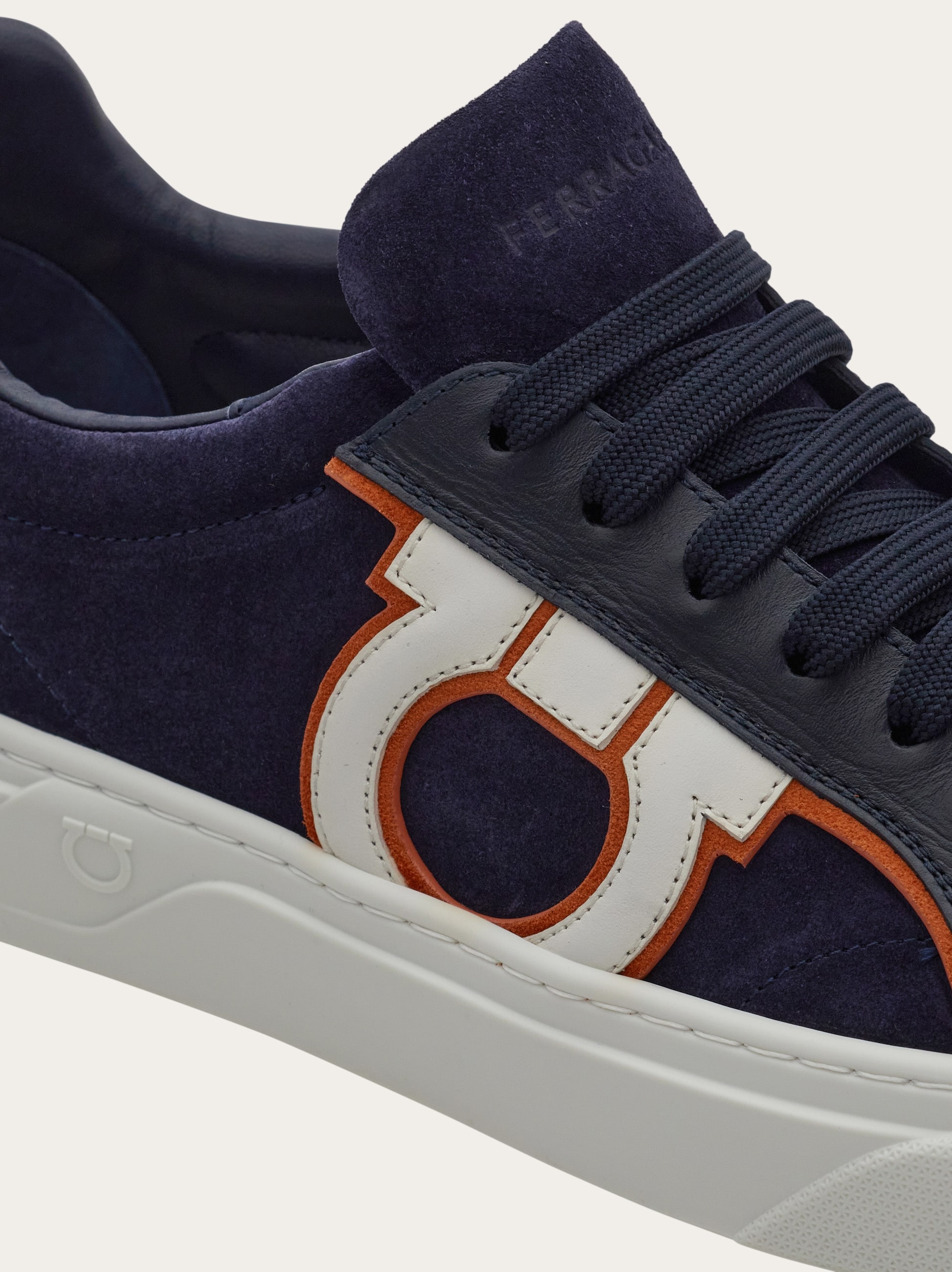【新品】Salvatore Ferragamo ロゴ柄　ニットスニーカー Gancini sneaker - Men | Ferragamo