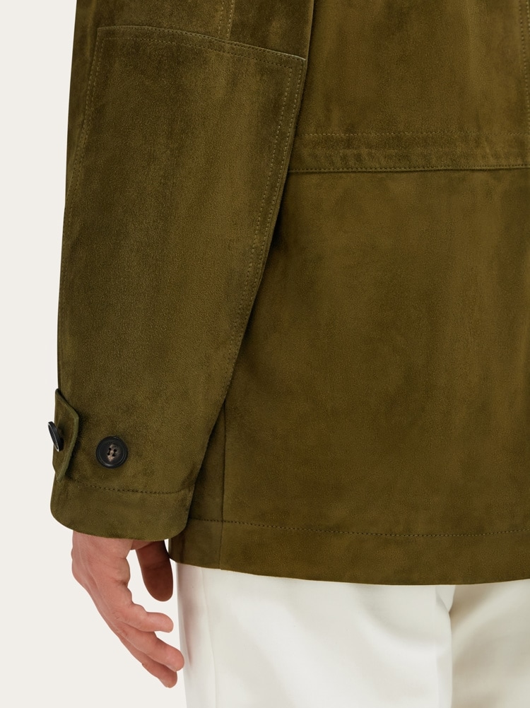 Suede safari jacket Gallery image 8