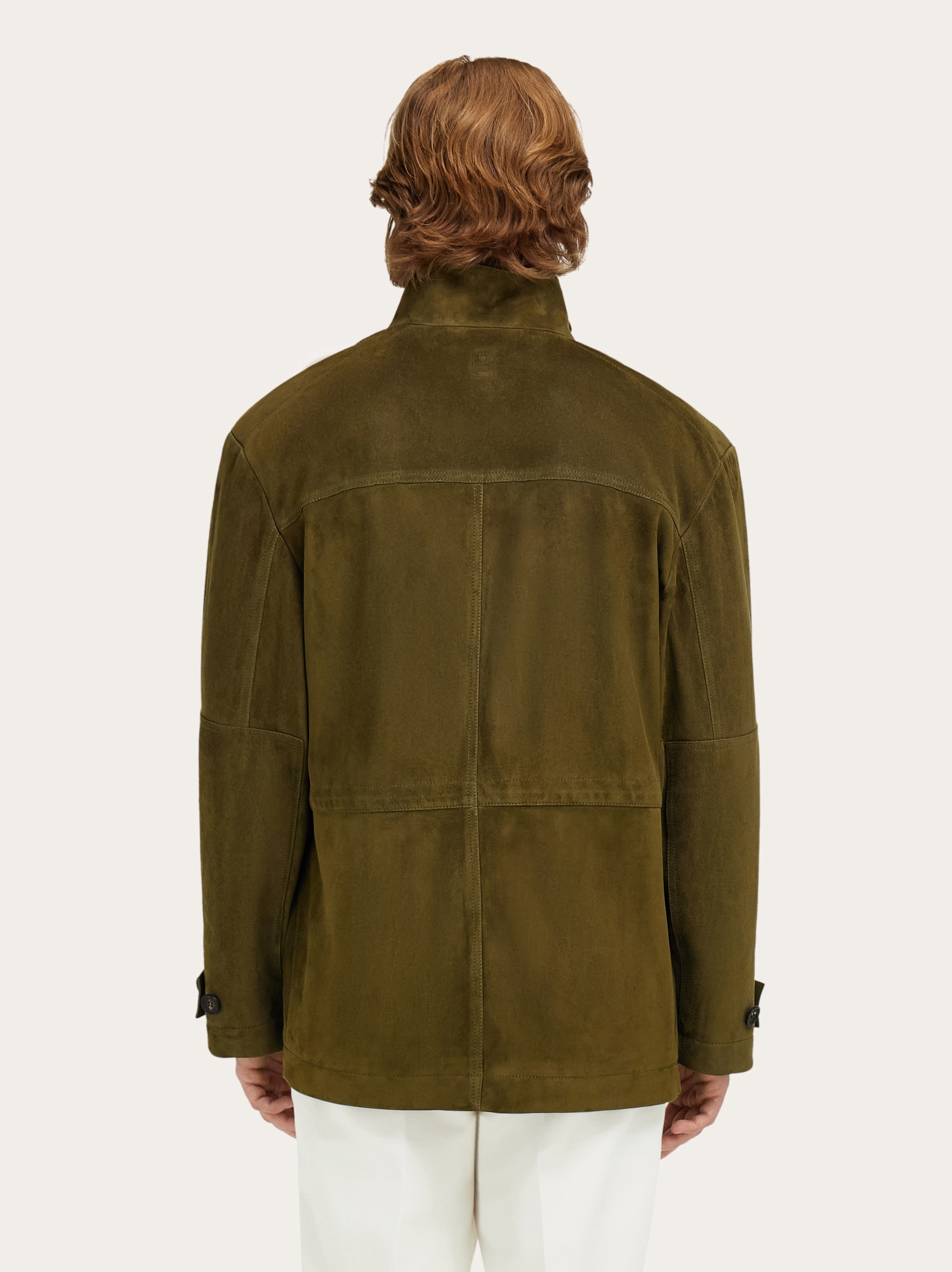 Suede safari jacket - Men | Ferragamo