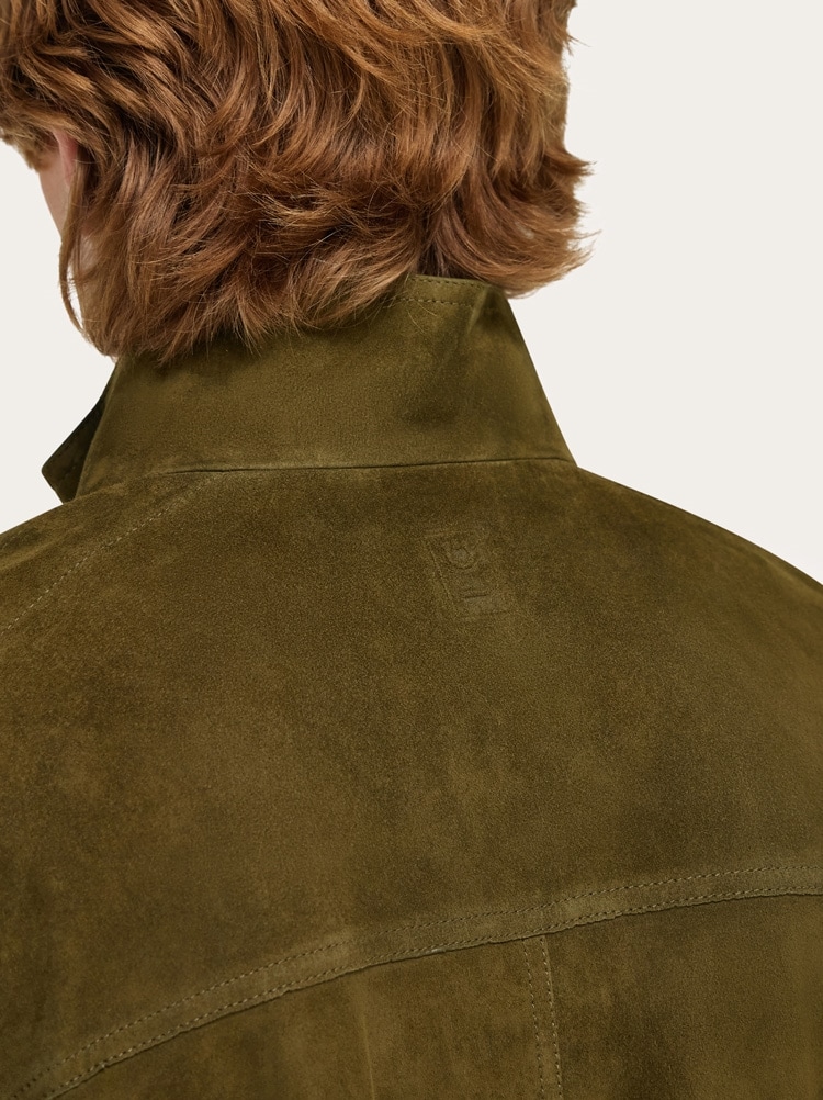 Suede safari jacket Gallery image 6