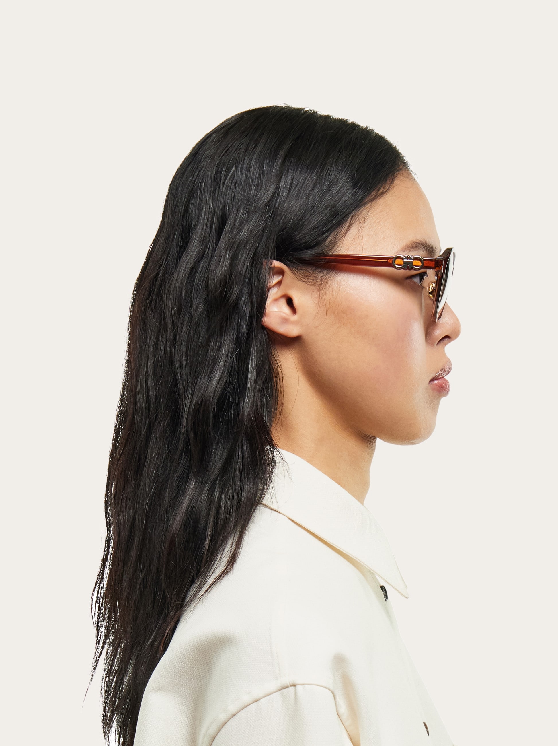 ラウンドフレームサングラス - ウィメンズ | Ferragamo