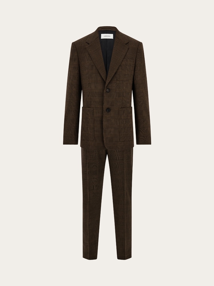 Wool pinstripe suit Gallery image 1