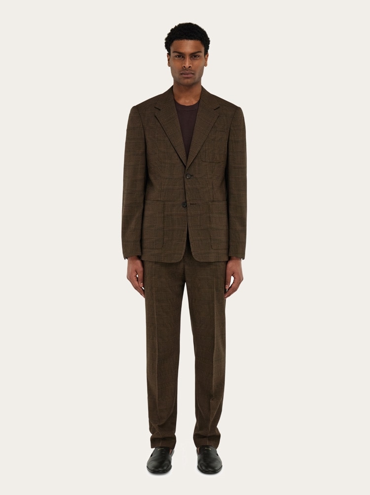 Wool pinstripe suit Gallery image 2