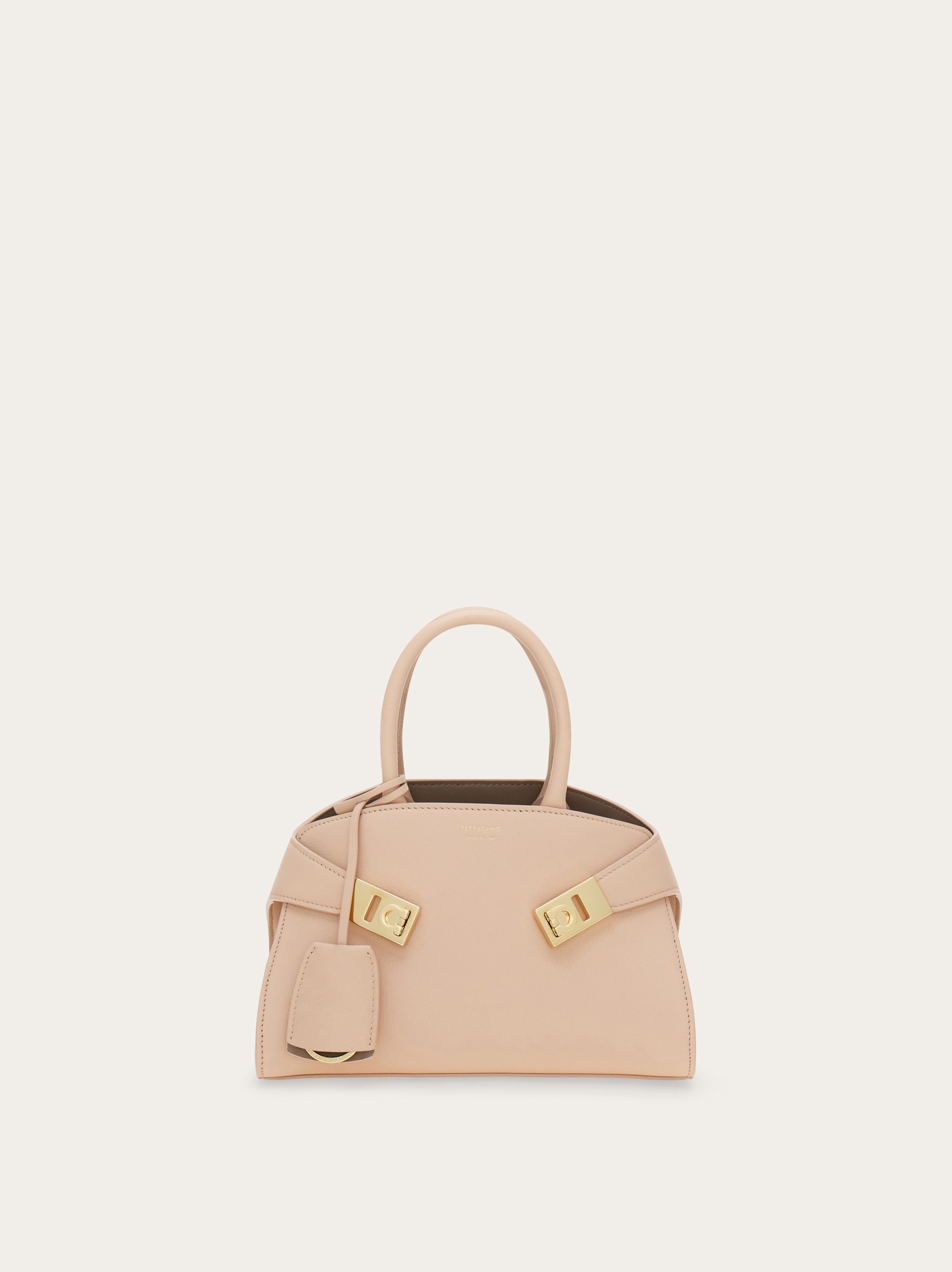 美品■Ferragamo VIVA スリングバックパンプス 22cmベージュ Hug バイカラー ハンドバッグ (XS) - ウィメンズ | Ferragamo