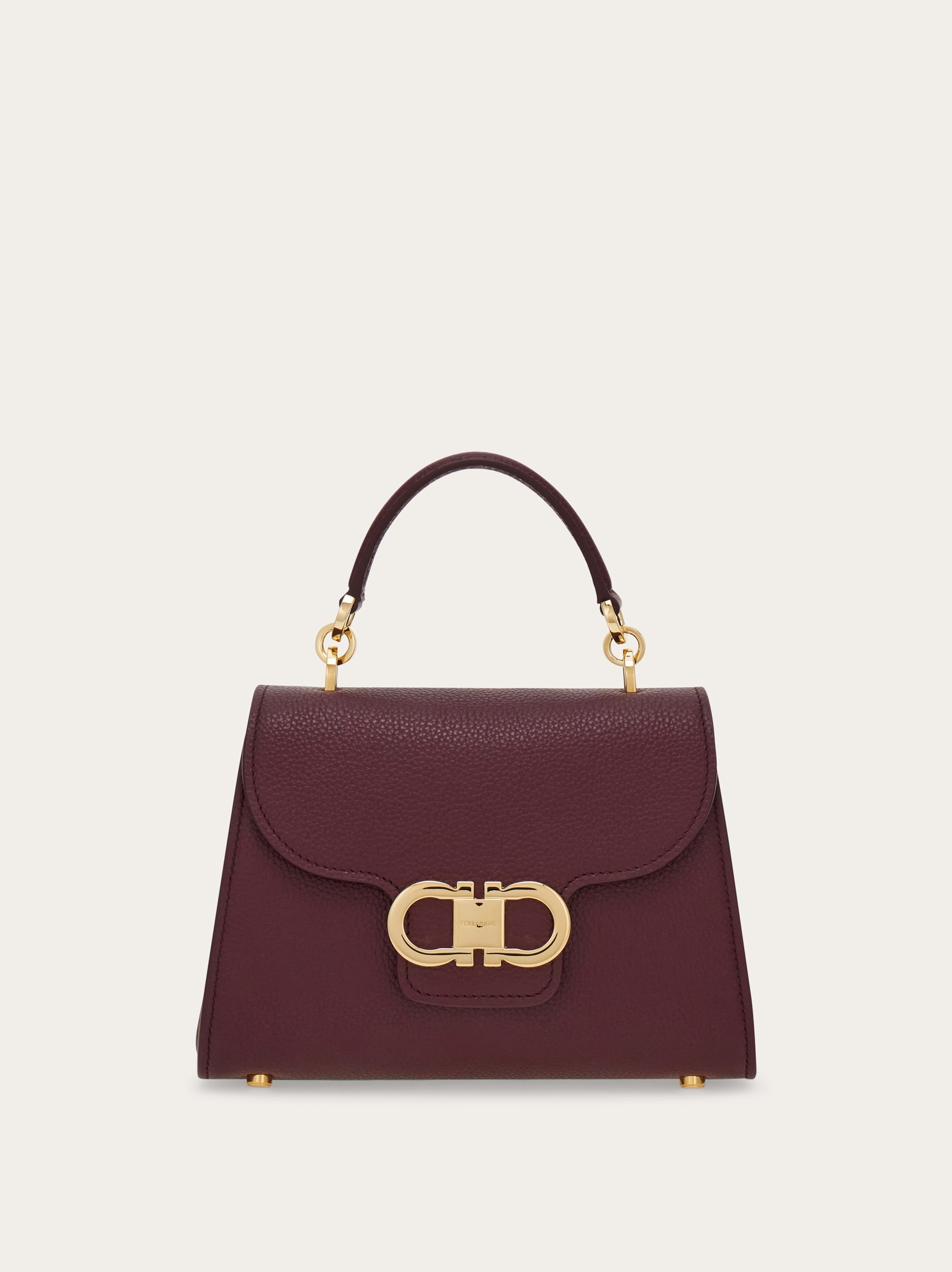 Double Gancini top handle (XS) - Women | Ferragamo