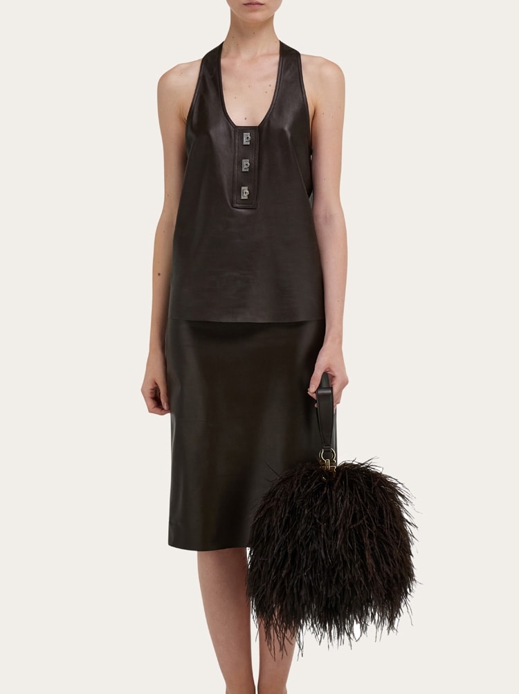 Mini clutch double Gancini Gallery image 3