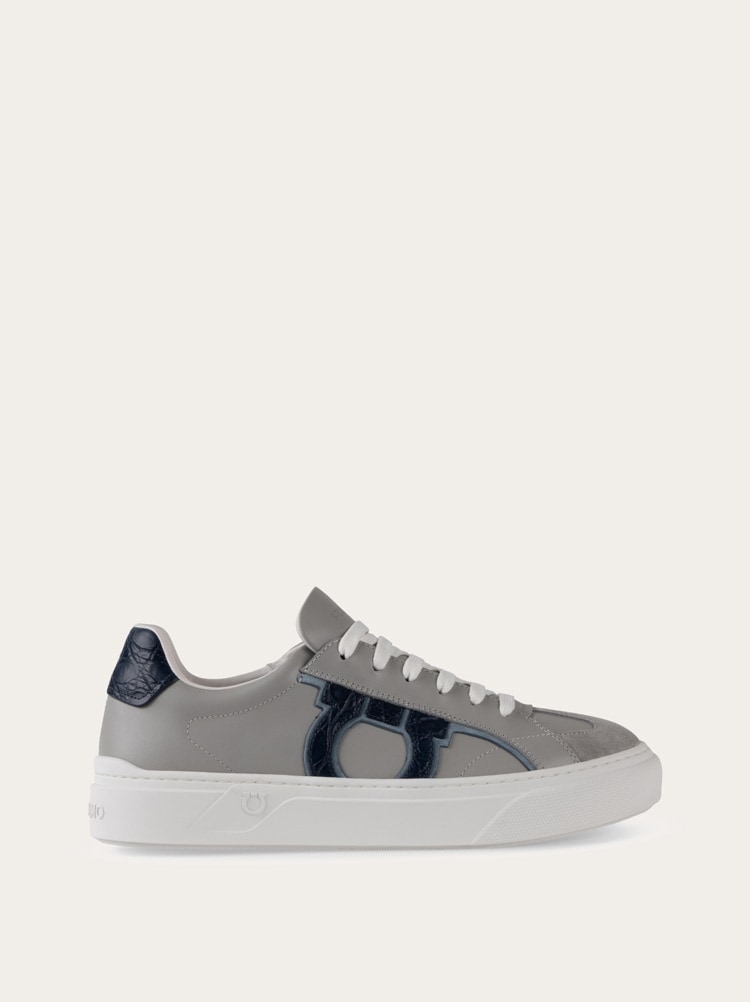 Gancini low cut sneaker Gallery image 1