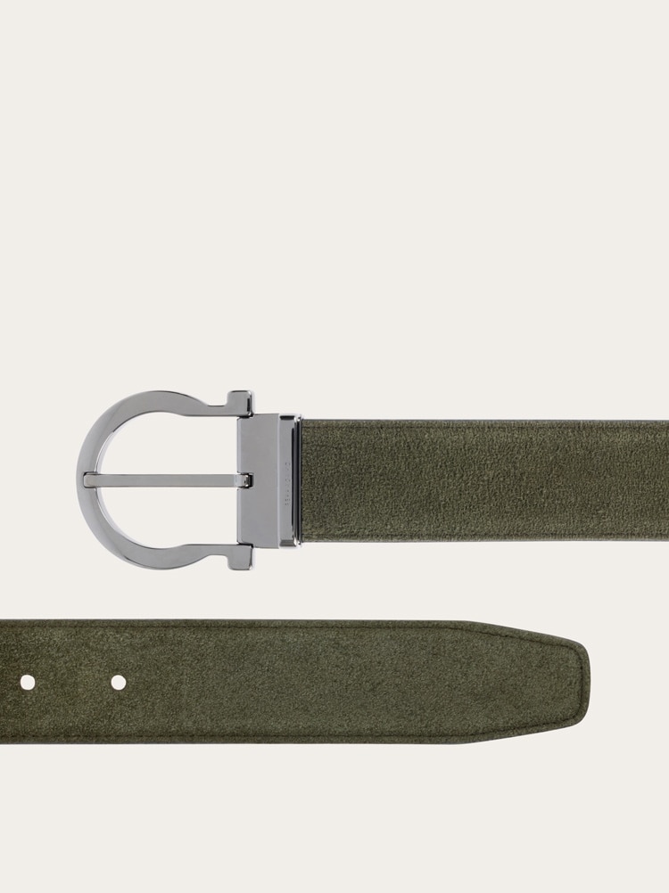 Adjustable belt with Gancini Gallery image 2