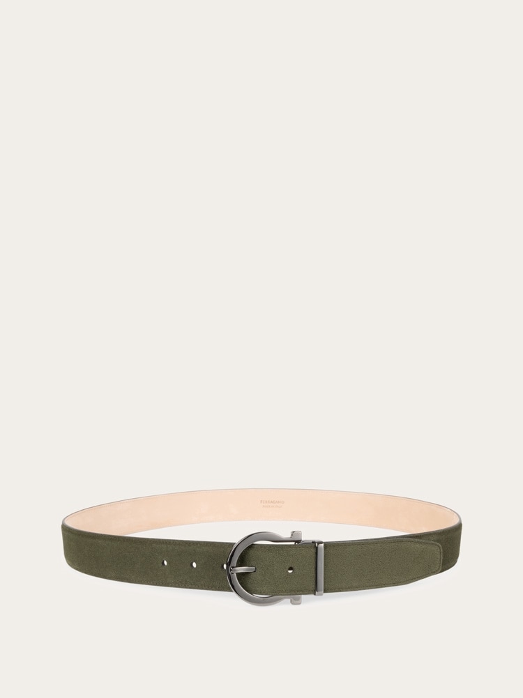 Adjustable belt with Gancini Gallery image 3