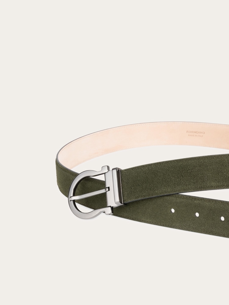 Adjustable belt with Gancini Gallery image 4