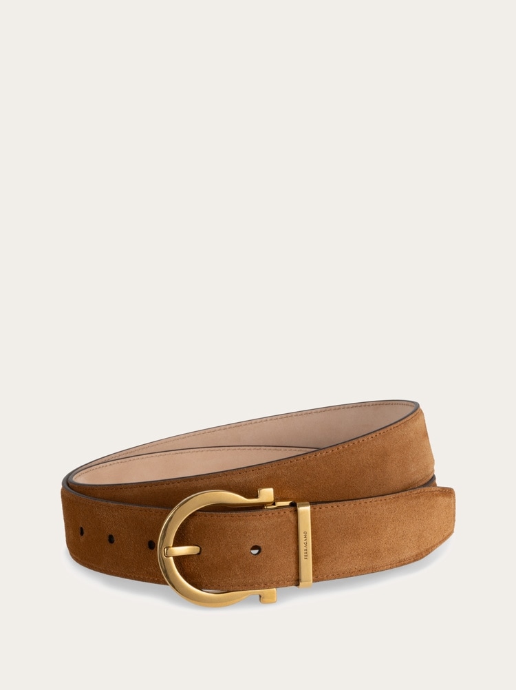 Adjustable belt with Gancini Gallery image 1