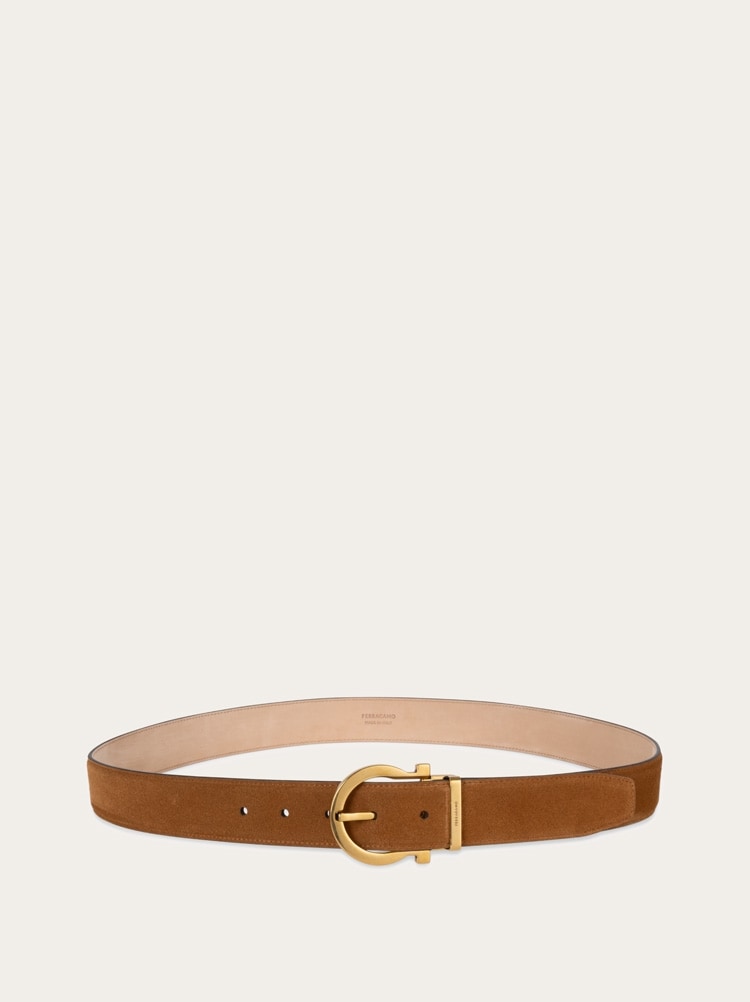 Adjustable belt with Gancini Gallery image 3