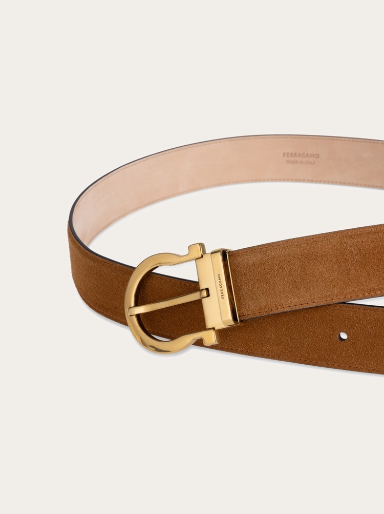 Adjustable belt with Gancini Gallery image 4