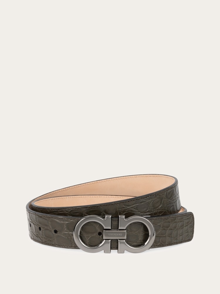 Adjustable Gancini belt Gallery image 1