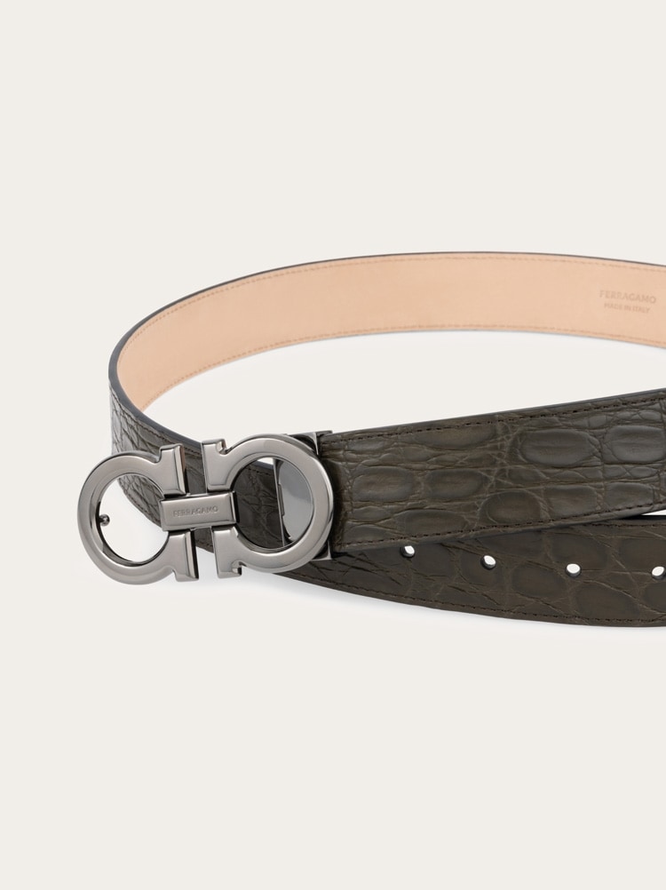 Adjustable Gancini belt Gallery image 4