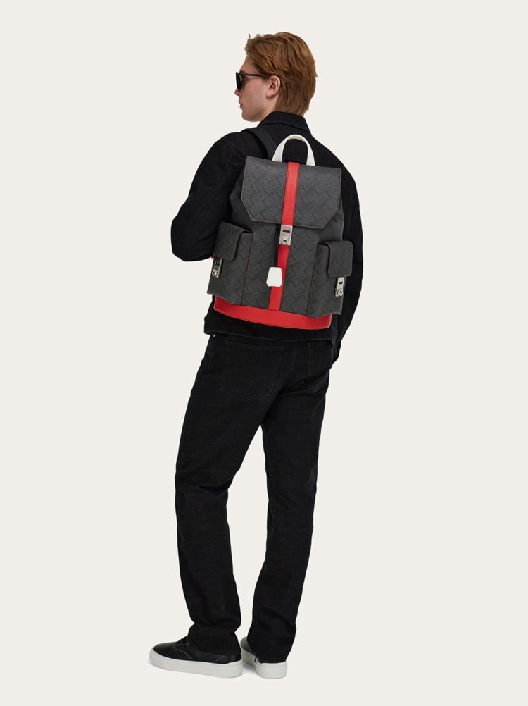 Dual-pocket backpack - Citymatch Capsule Gallery image 2