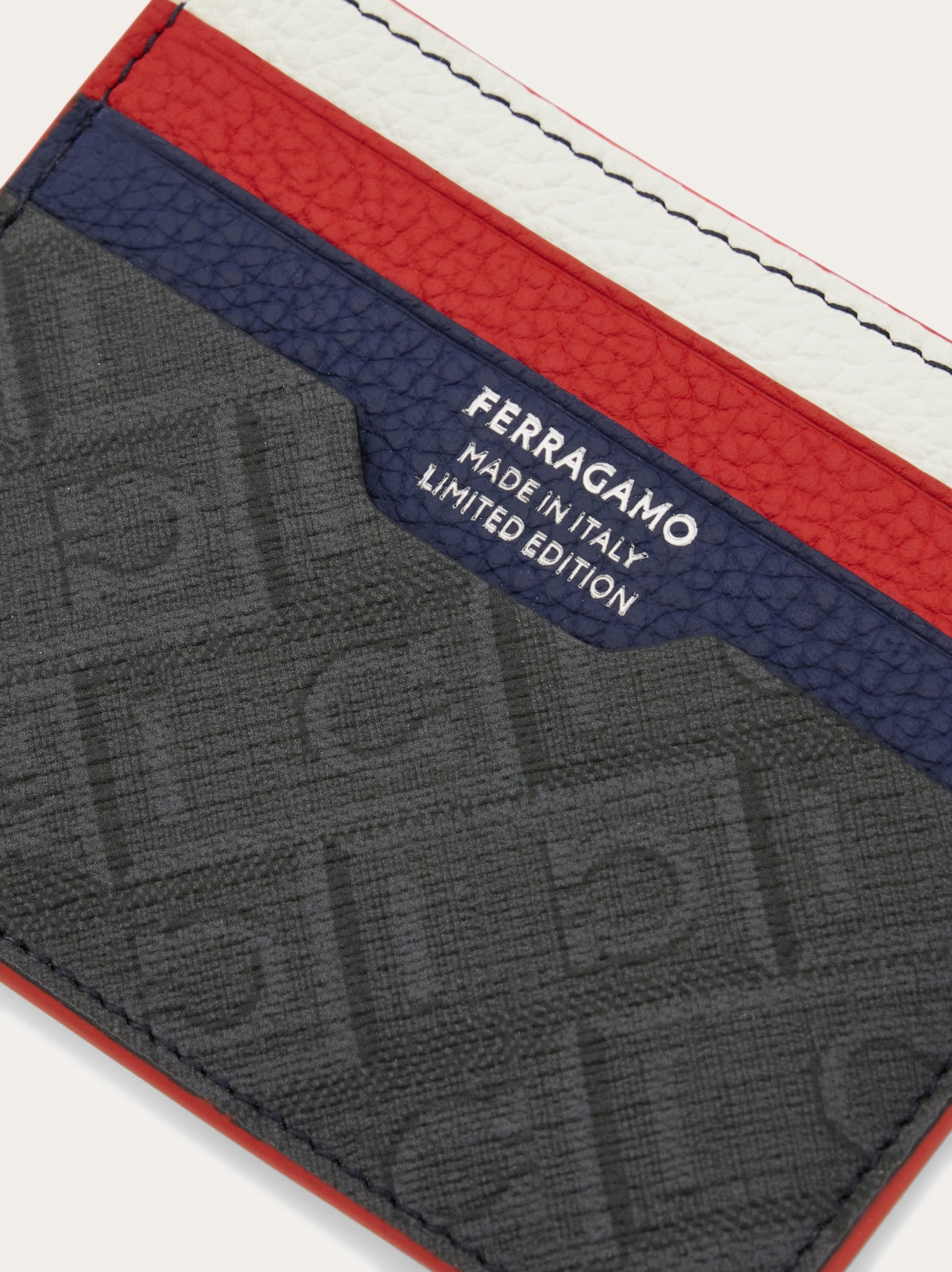 Ferragamo Monogram credit card holder - Citymatch Capsule - Men