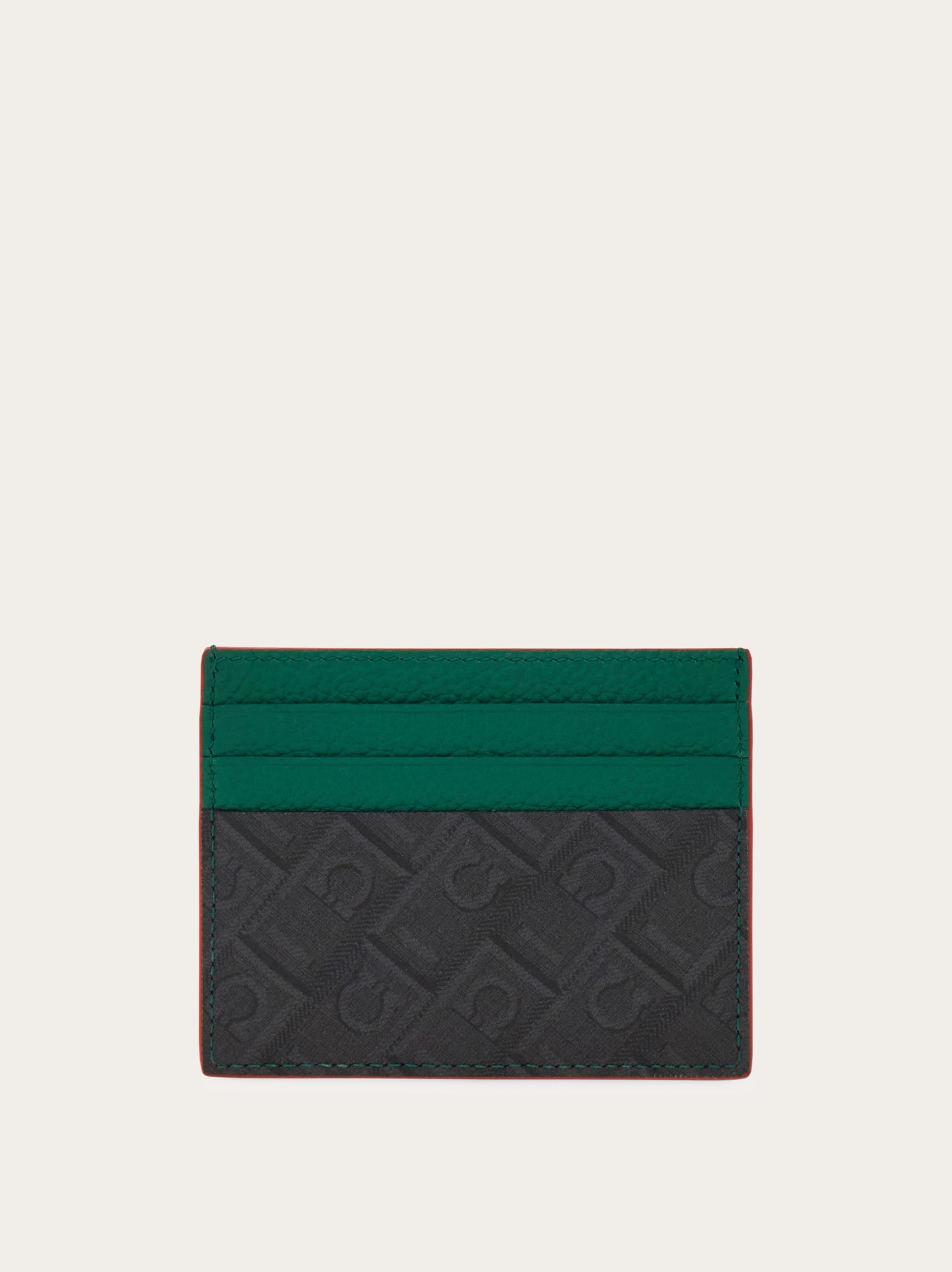 Ferragamo Monogram credit card holder - Citymatch Capsule - Men