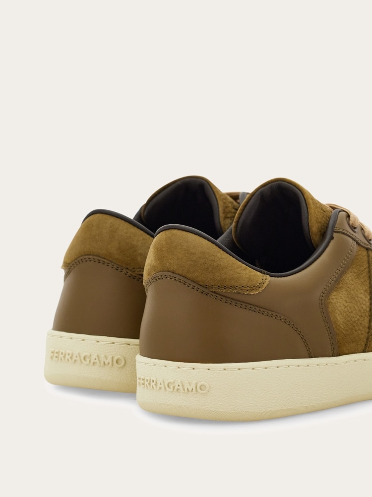 Low-top sneaker with signature Gallery image 4