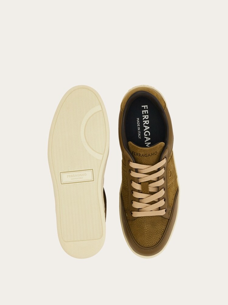 Low-top sneaker with signature Gallery image 5