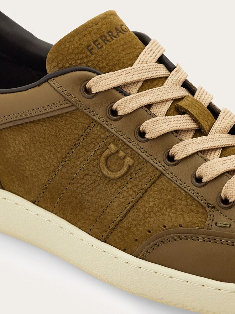 Low-top sneaker with signature Gallery image 6