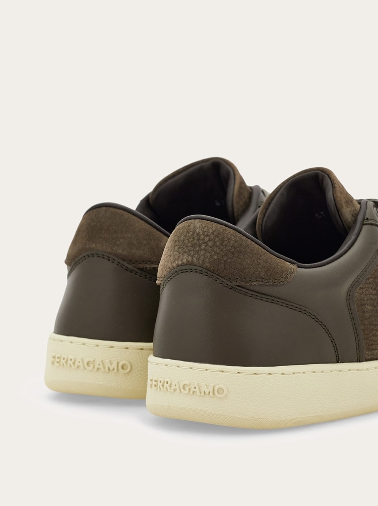 Low-top sneaker with signature Gallery image 4