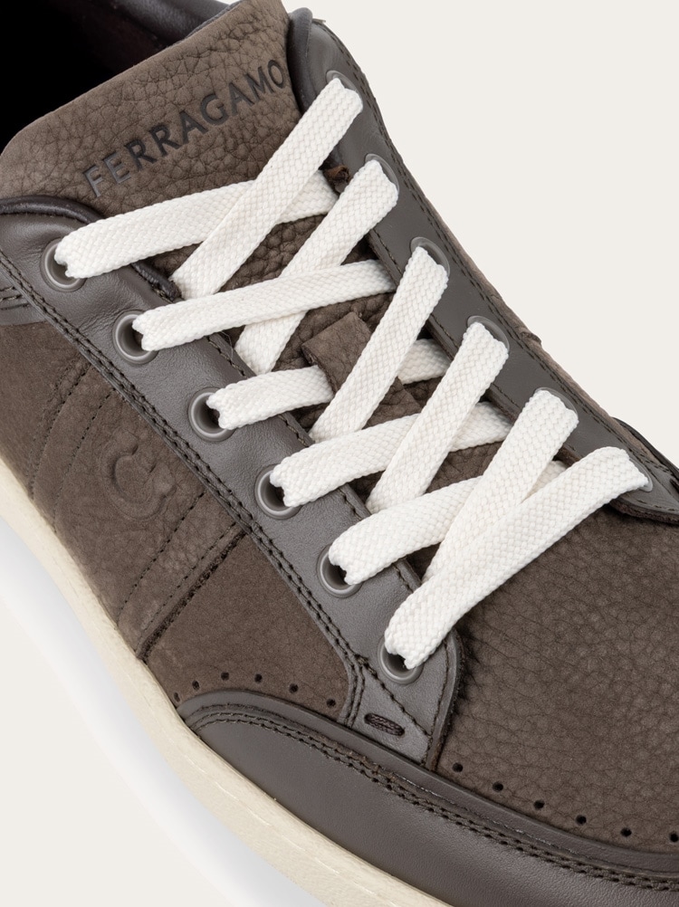 Low-top sneaker with signature Gallery image 6