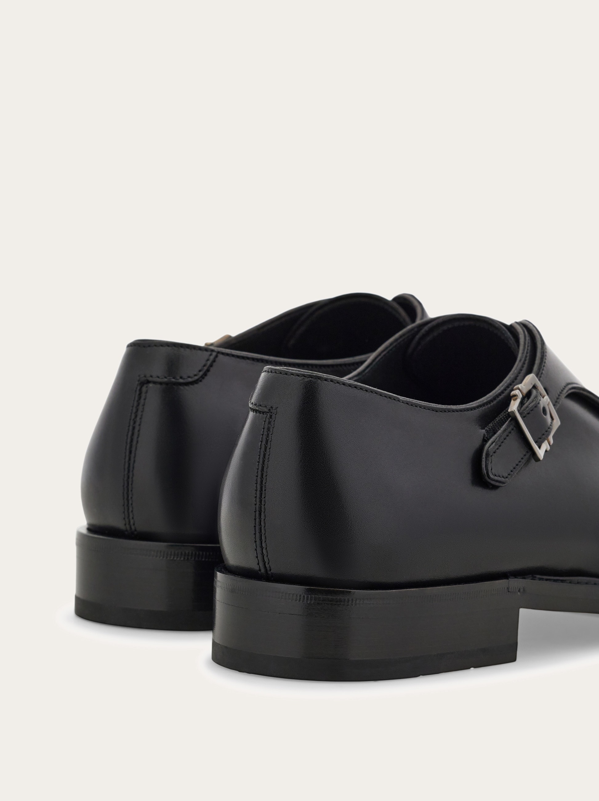 Ferragamo ダブルモンクストラップシューズ 10 1/2 EE ダブルモンクストラップ - メンズ | Ferragamo