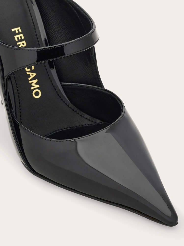 Graphic wedge mule Gallery image 6