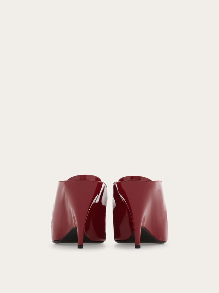 Graphic wedge mule Gallery image 4