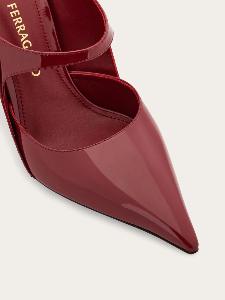Graphic wedge mule Gallery image 5