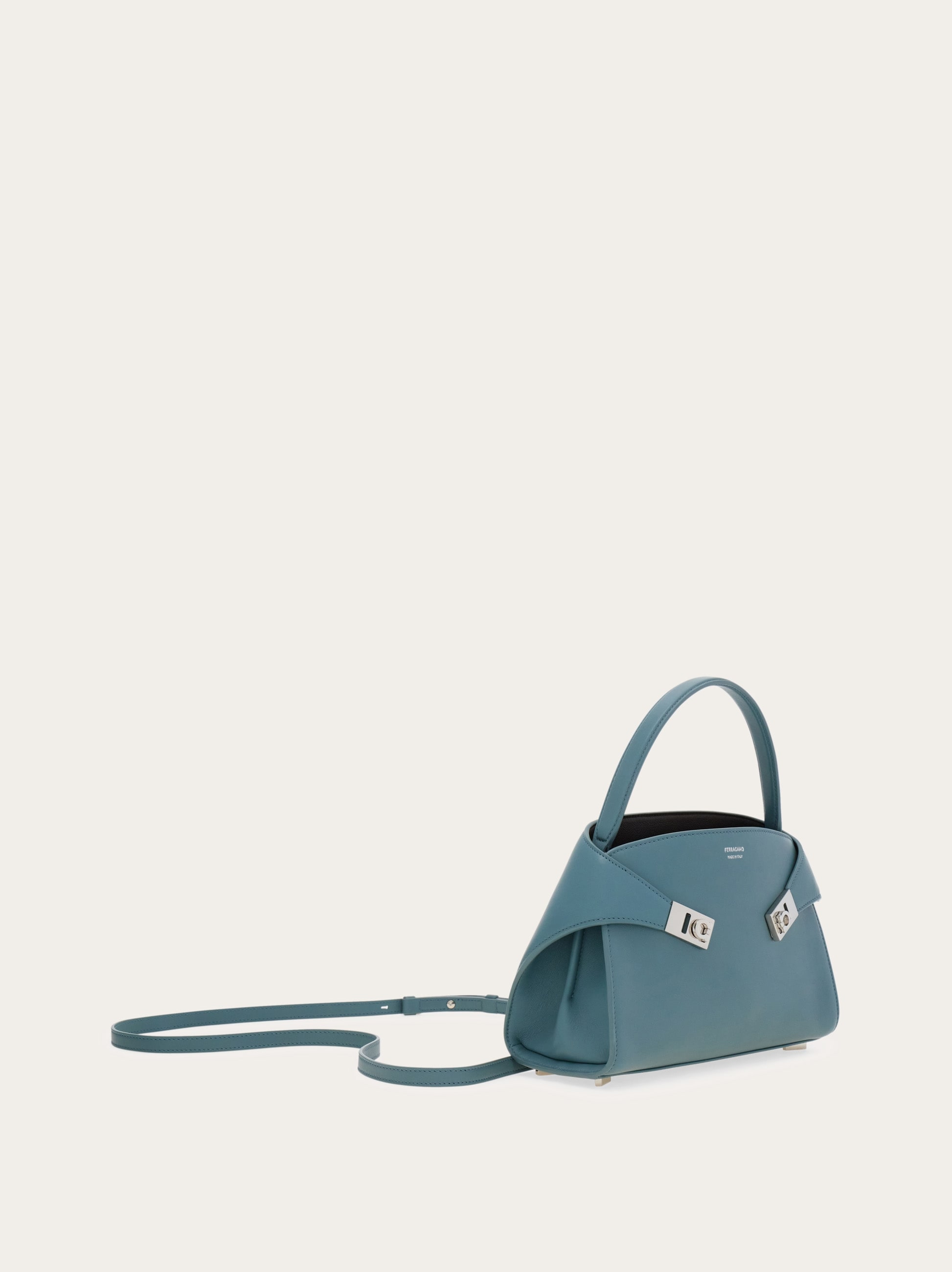 Hug soft bicolor handbag (XS) - Women | Ferragamo