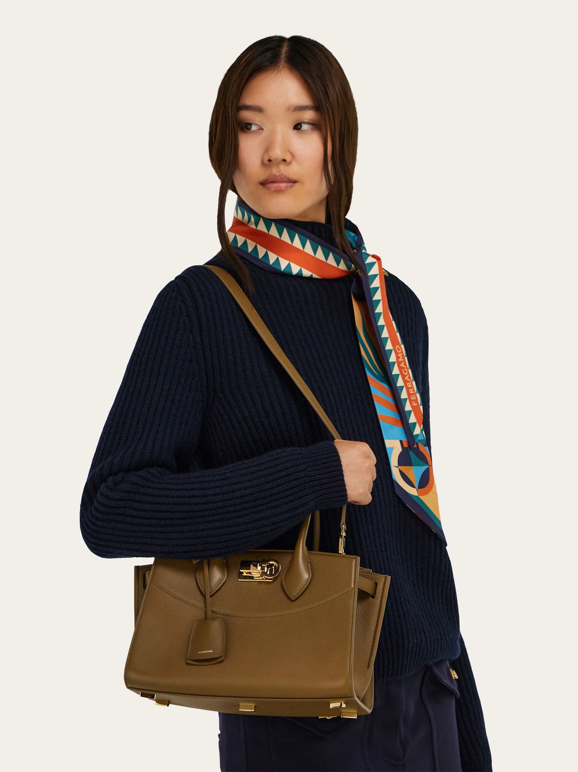 New Ferragamo Studio soft bag (M) - Women | Ferragamo