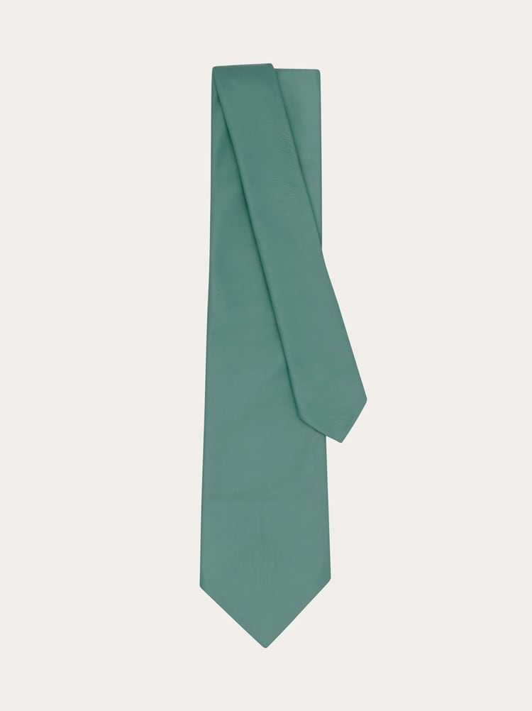 Nappa leather tie Gallery image 3