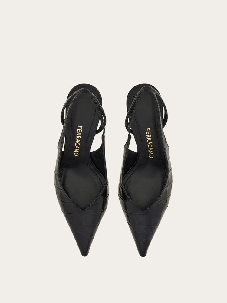 Mid heel slingback Gallery image 3