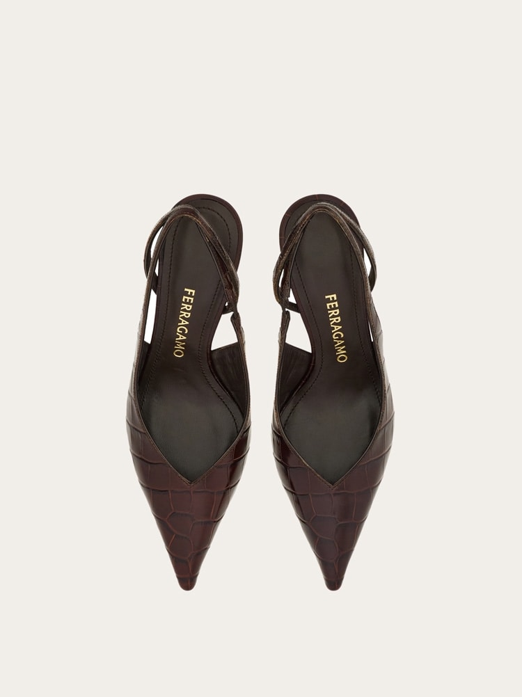 Mid heel slingback Gallery image 3