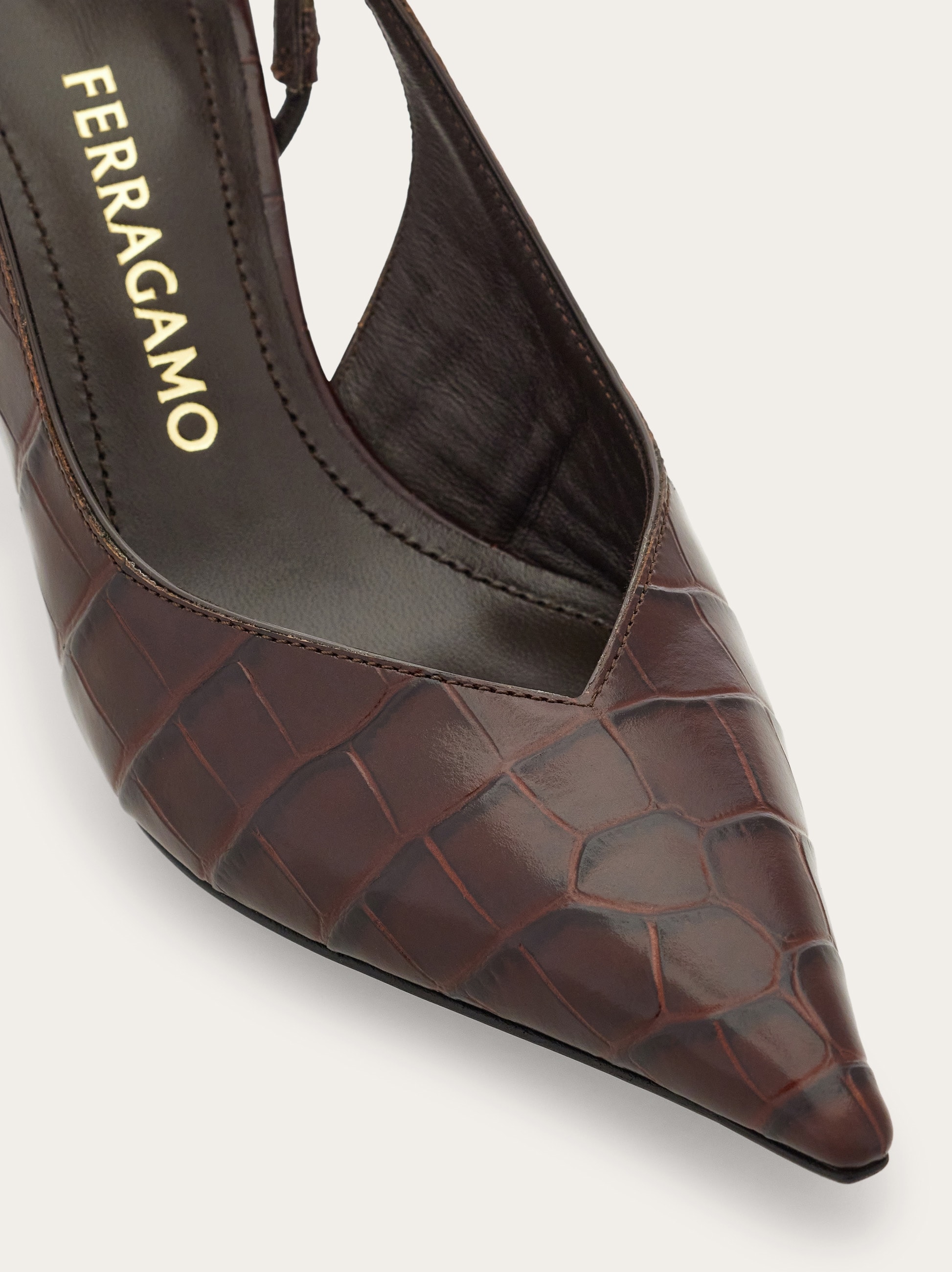 Mid heel slingback - Women | Ferragamo