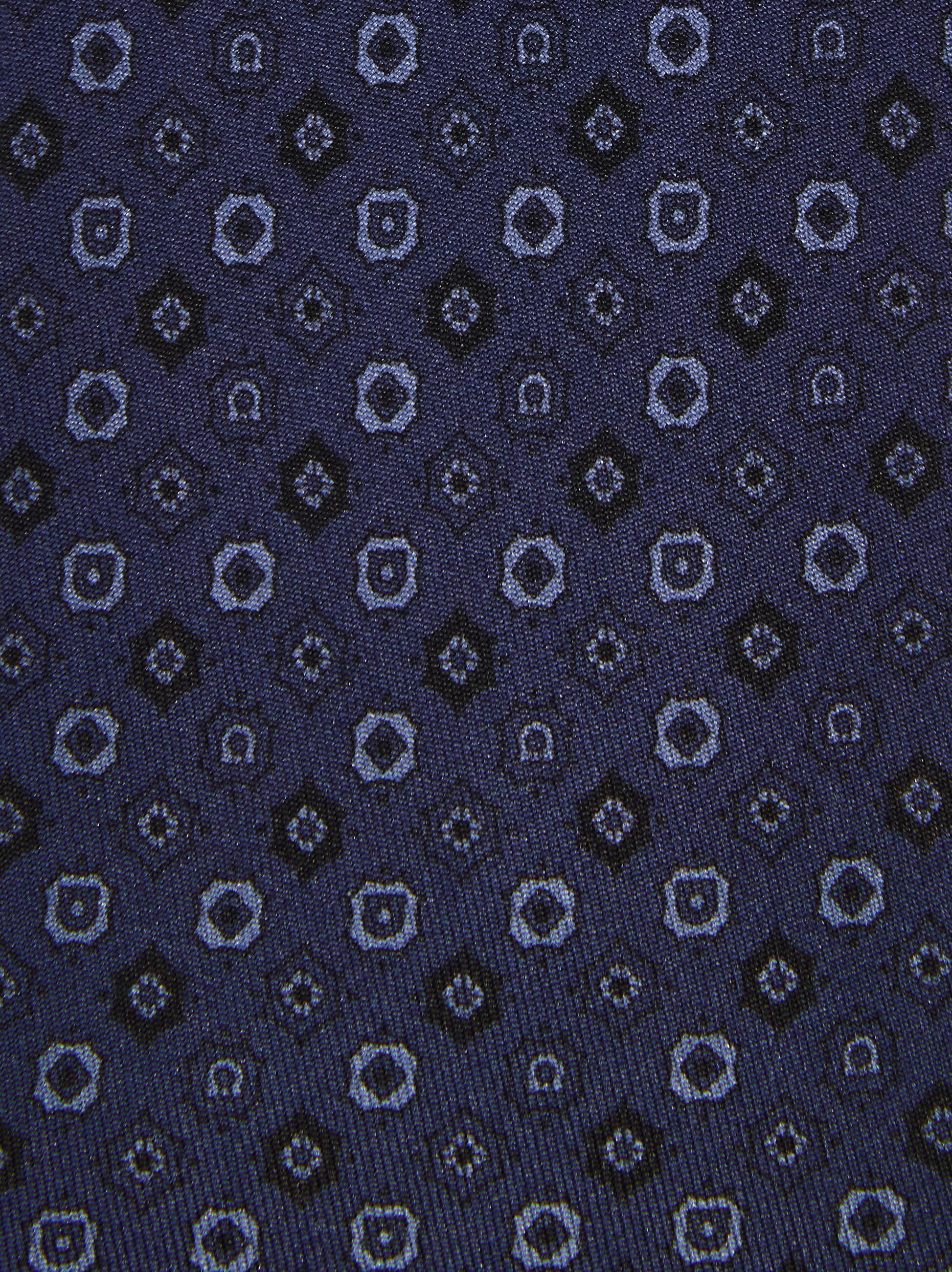 Micro pattern silk tie - Men | Ferragamo