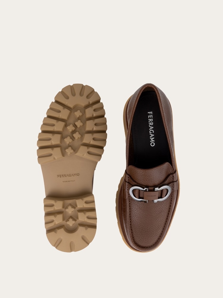 Gancini ornament loafer Gallery image 5