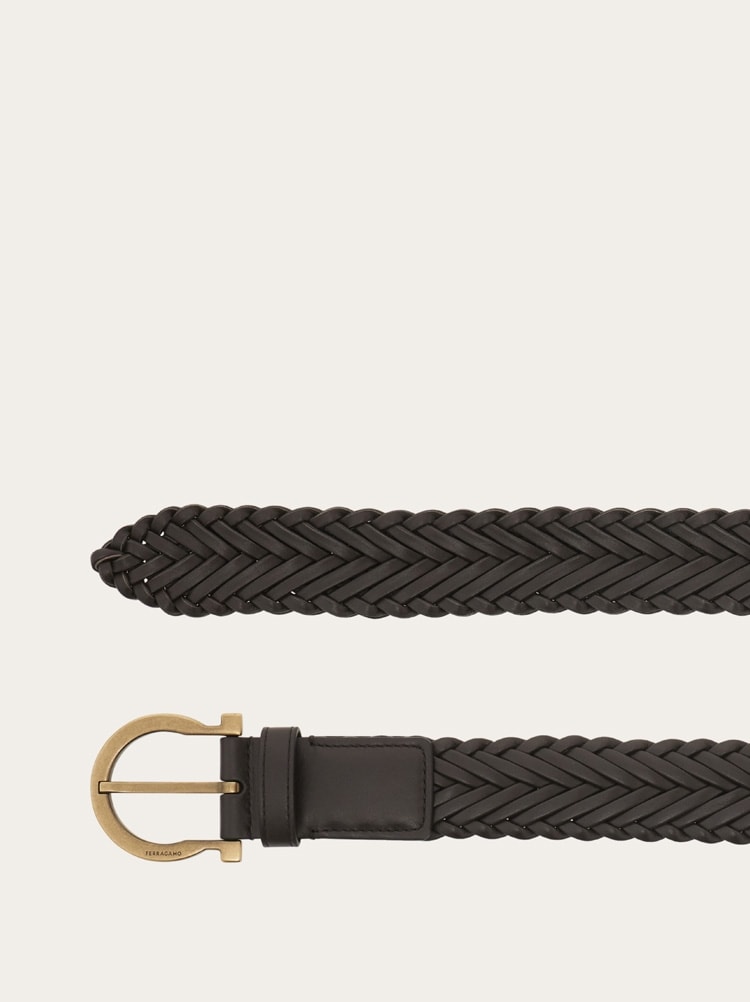 Gancini braided belt Gallery image 2