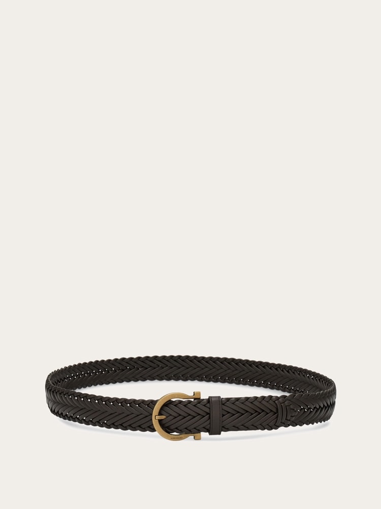 Gancini braided belt Gallery image 3